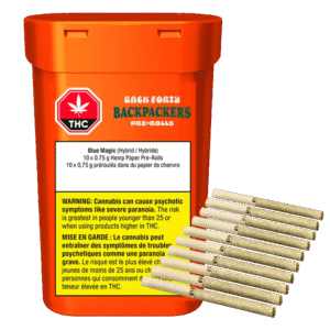 Backpackers Blue Magic Pre-rolls 10 x 0.75 g