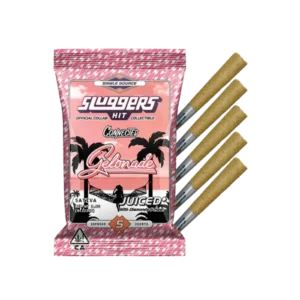 Juiced Gelonade THC Pre-rolls UK 5pk infused 5 Pack Sativa