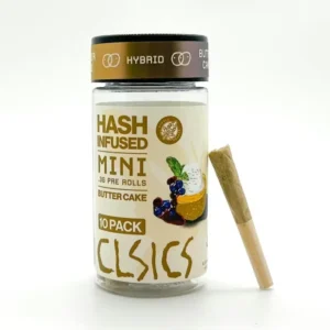 Hash Infused THC Pre-rolls UK Butter Cake – 3 G – 10 Pack
