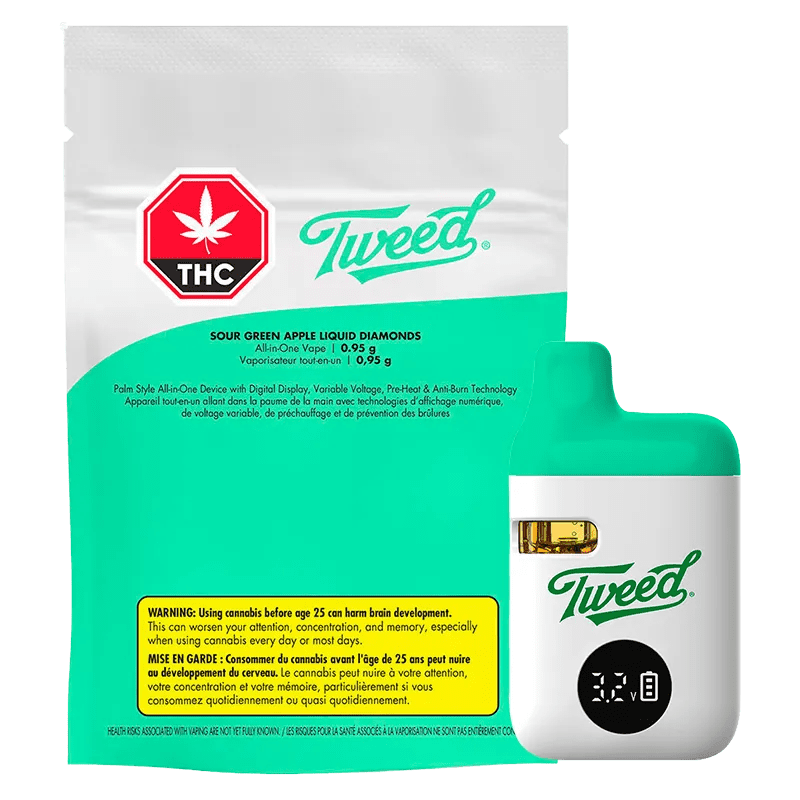 202872_twisourgreenappleliquiddiamondsdisposablevapehybrid0.95g-tweed_papr Sour Green Apple Liquid Diamonds