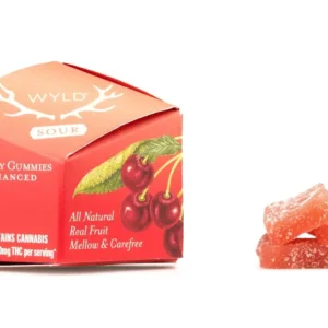 Sour Cherry Gummies 10pk [100mg]