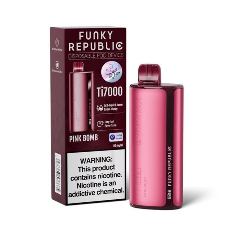 funkyrepublicti7000disposable_box_pinkbomb-800x800__60756 Funky Republic Pink Bomb 7000 Puffs